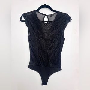 LACEY BLACK DYNAMITE BODYSUIT